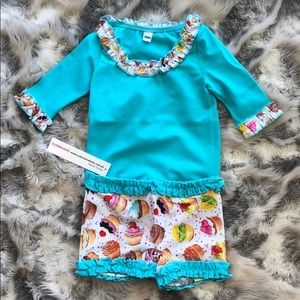 Submarine Cupcakes Swimsuit SZ18M